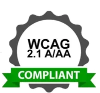 WCAG 2.1 A/AA Compliant
